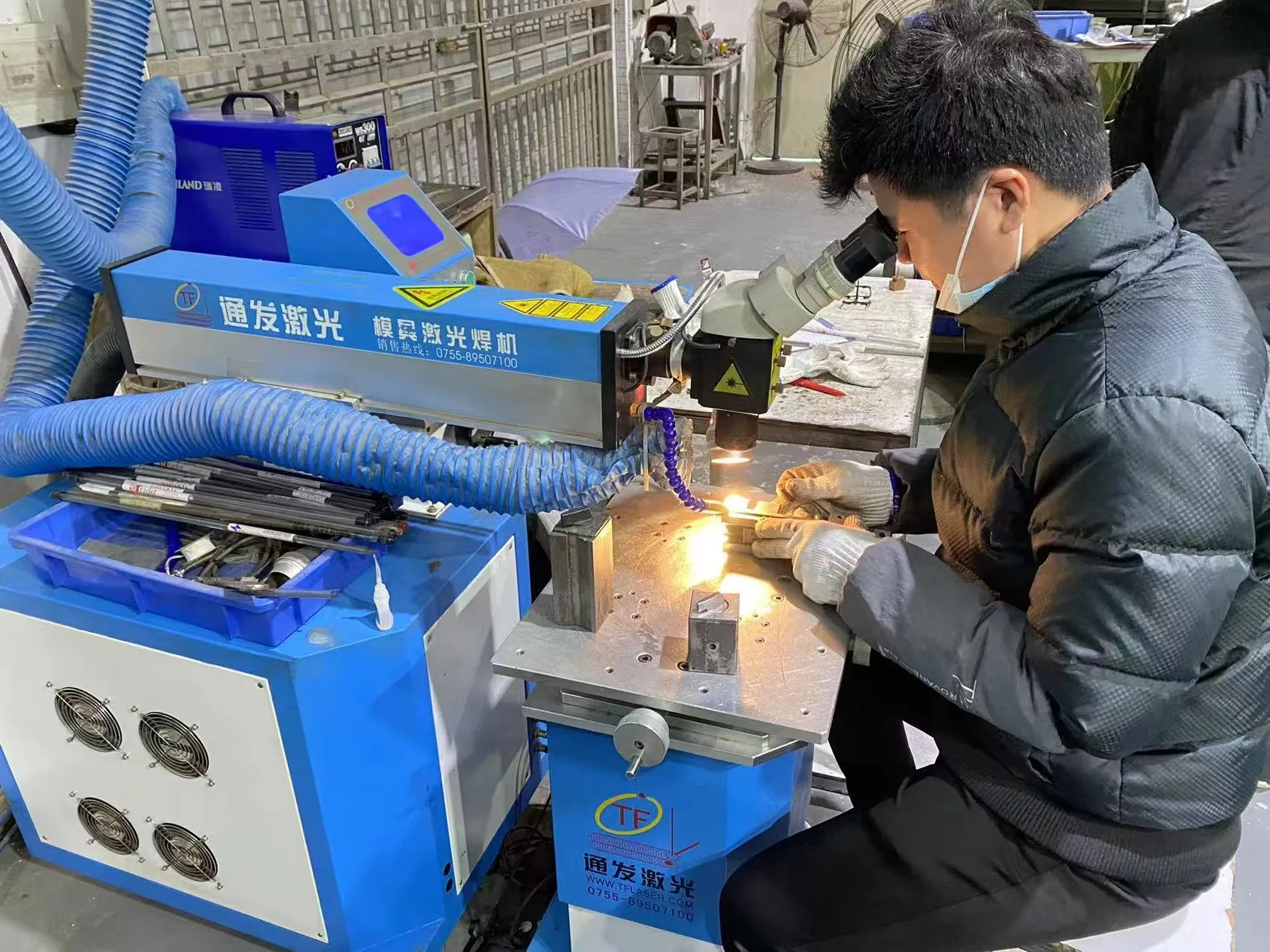 Mold laser welding machine