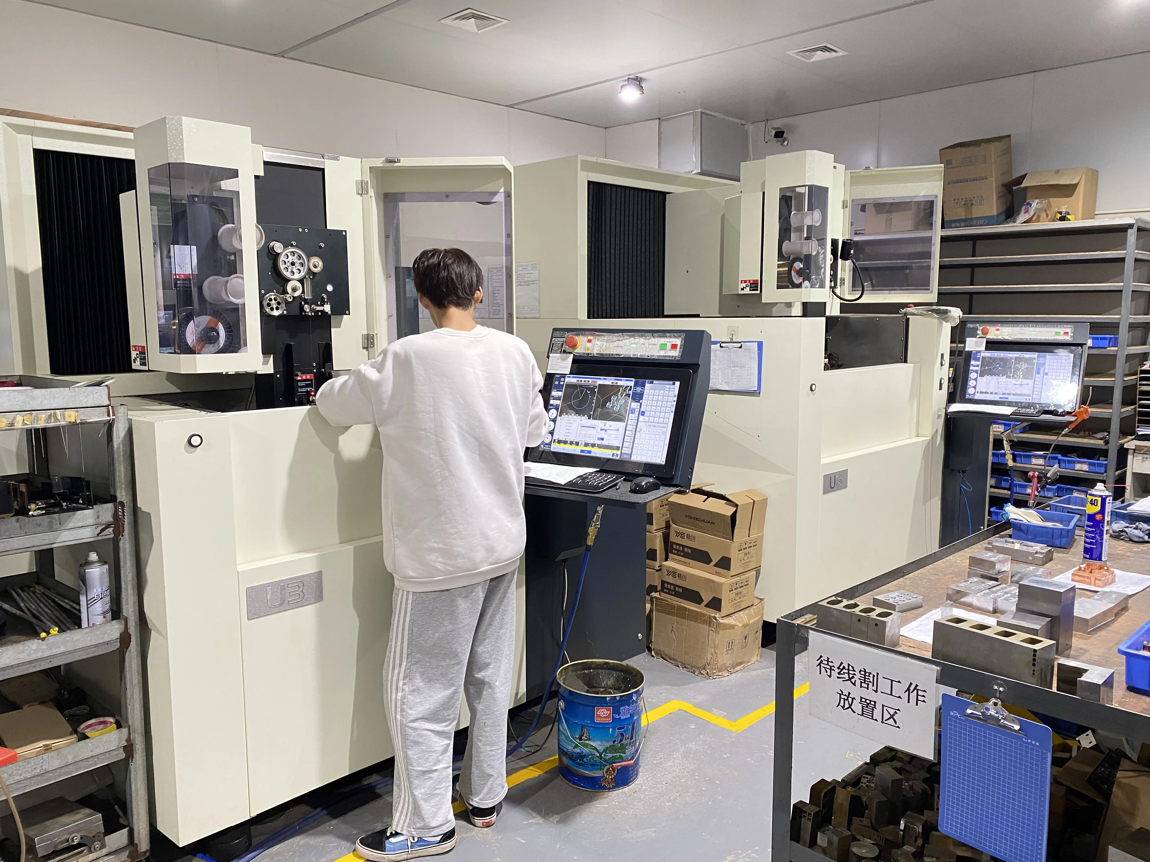 Wire EDM machines
