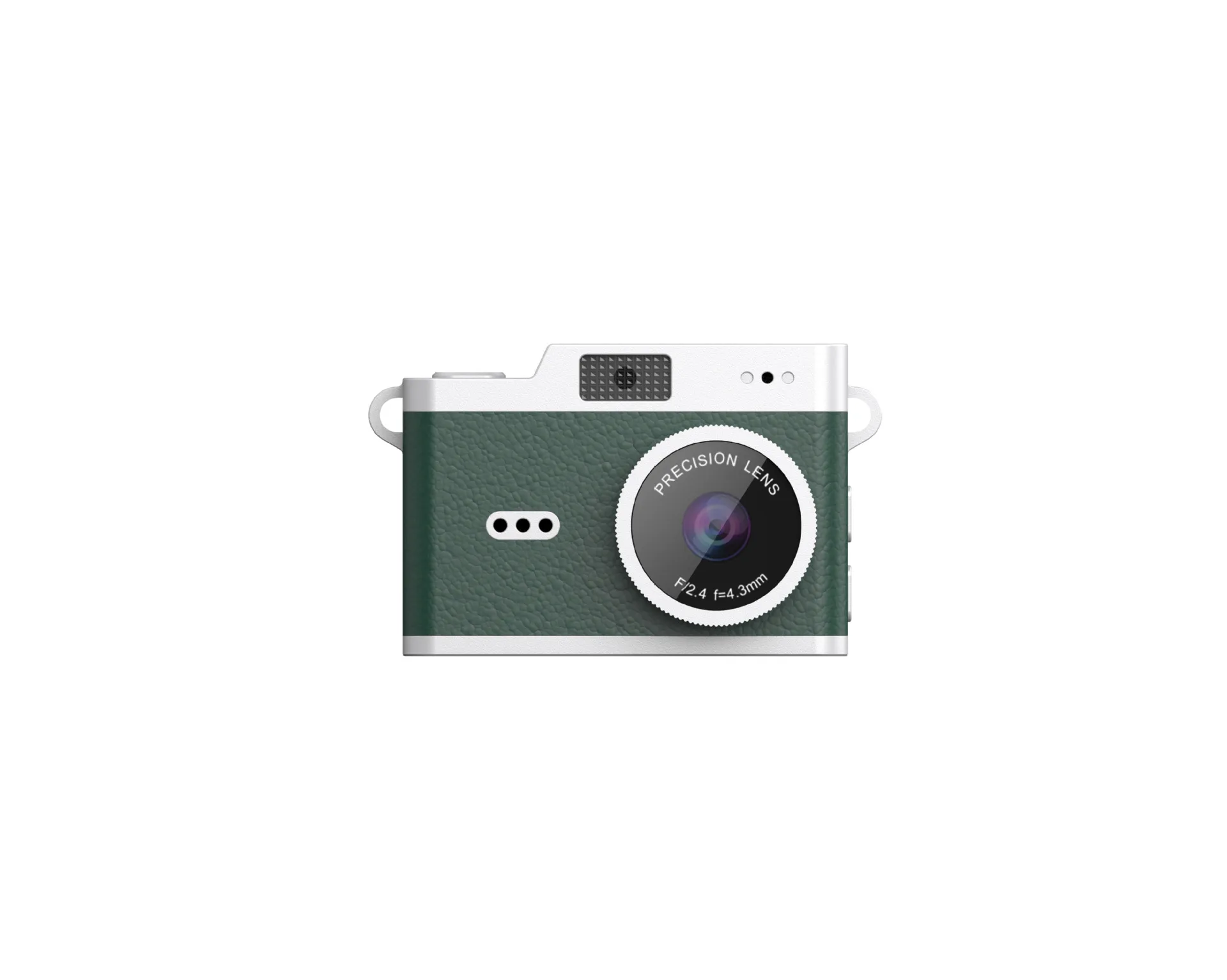 AC-5 retro pocket mini camera green color detail