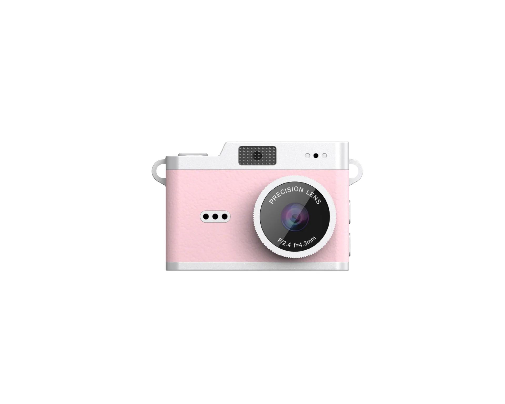 AC-5 retro pocket mini camera pink color detail
