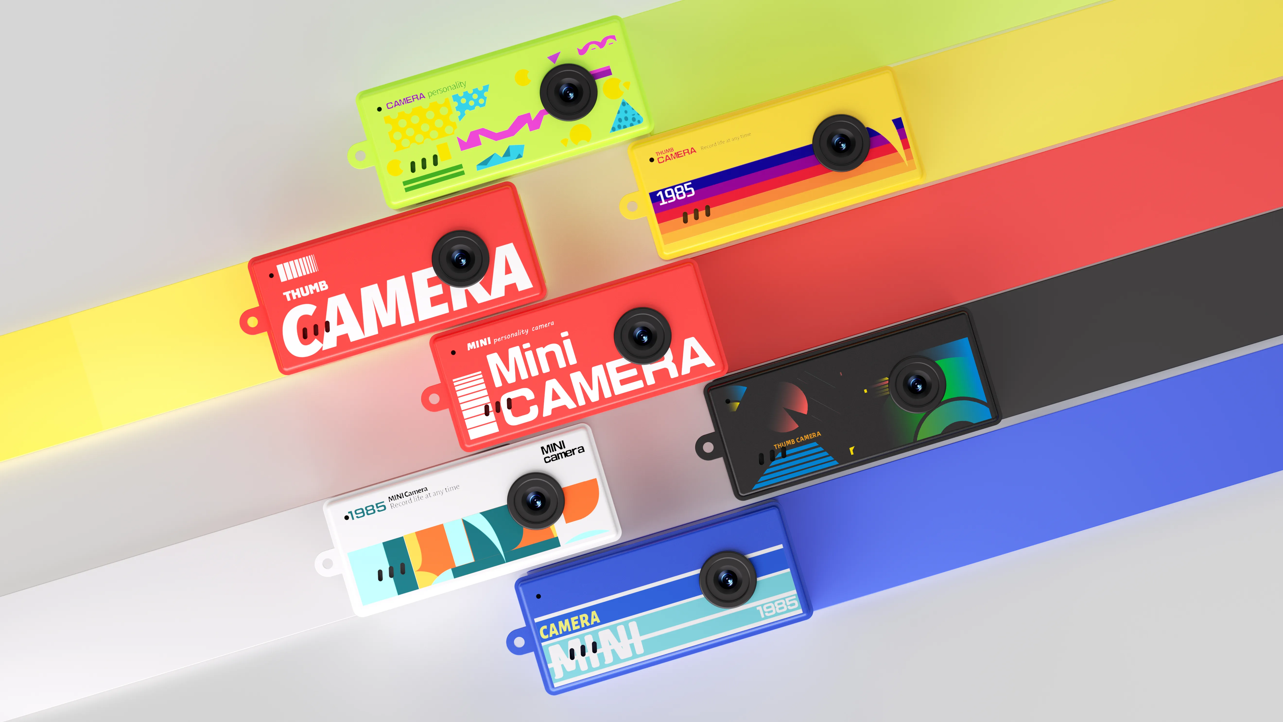 AC-7 Retro Keychain Thumb Camera