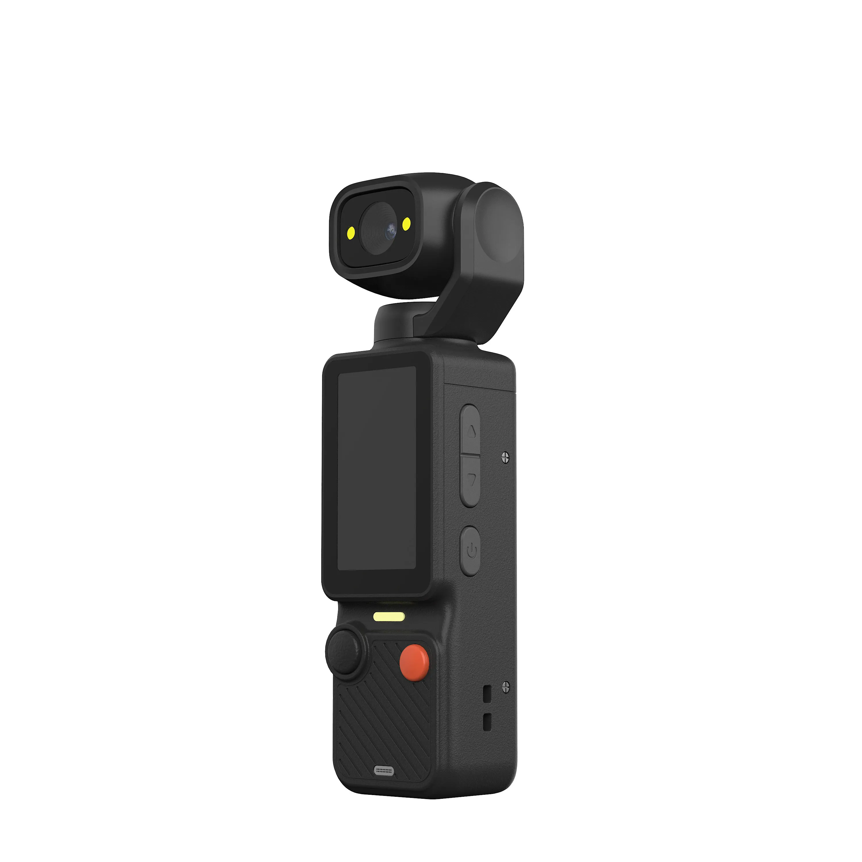 Pocket Gimbal Camera black — front right angle