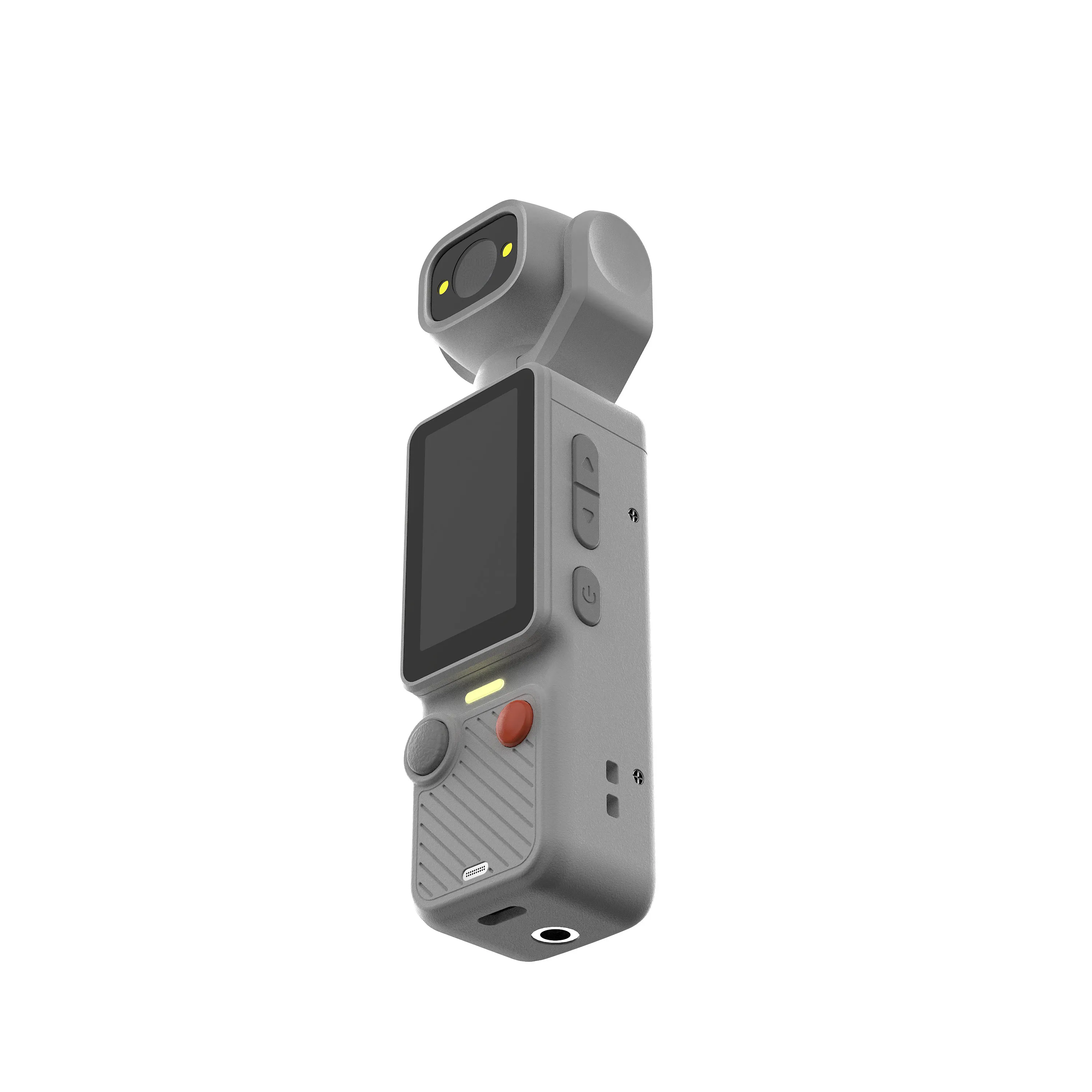 Pocket Gimbal Camera gray — front left angle