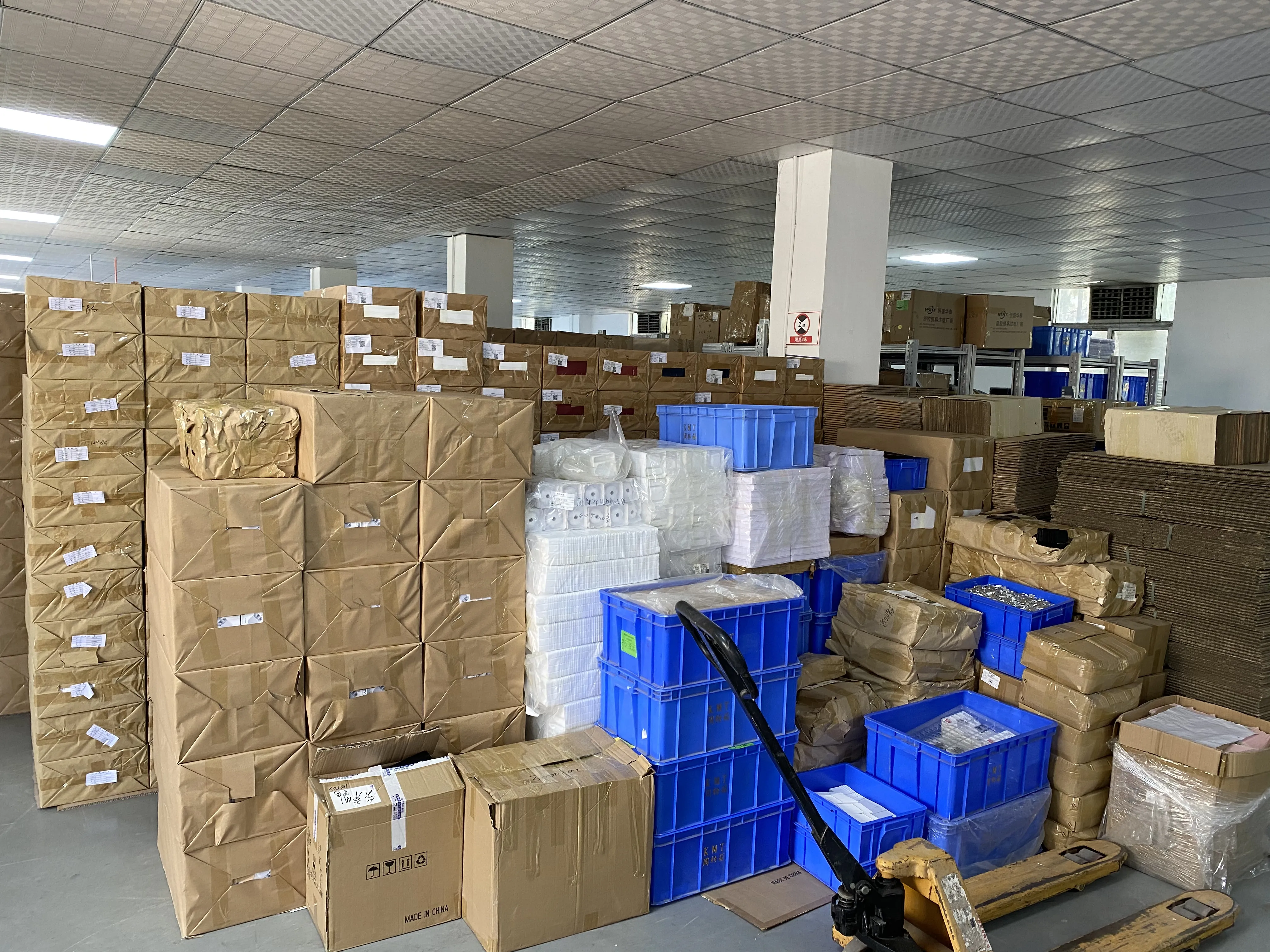 Camera finished goods warehouse